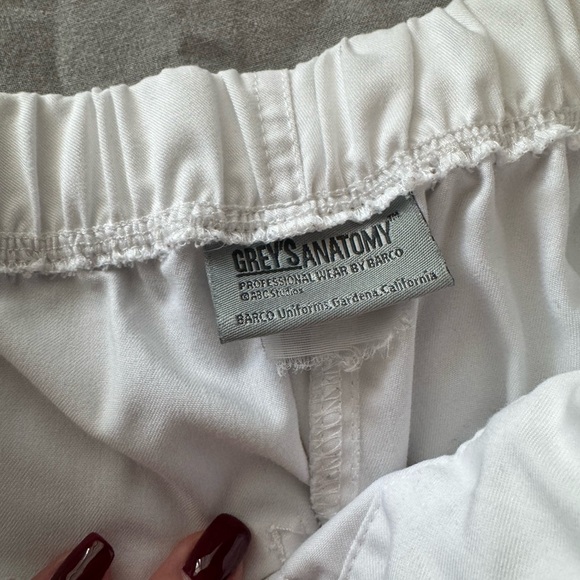 Greys anatomy white scrub pants - Picture 1 of 3